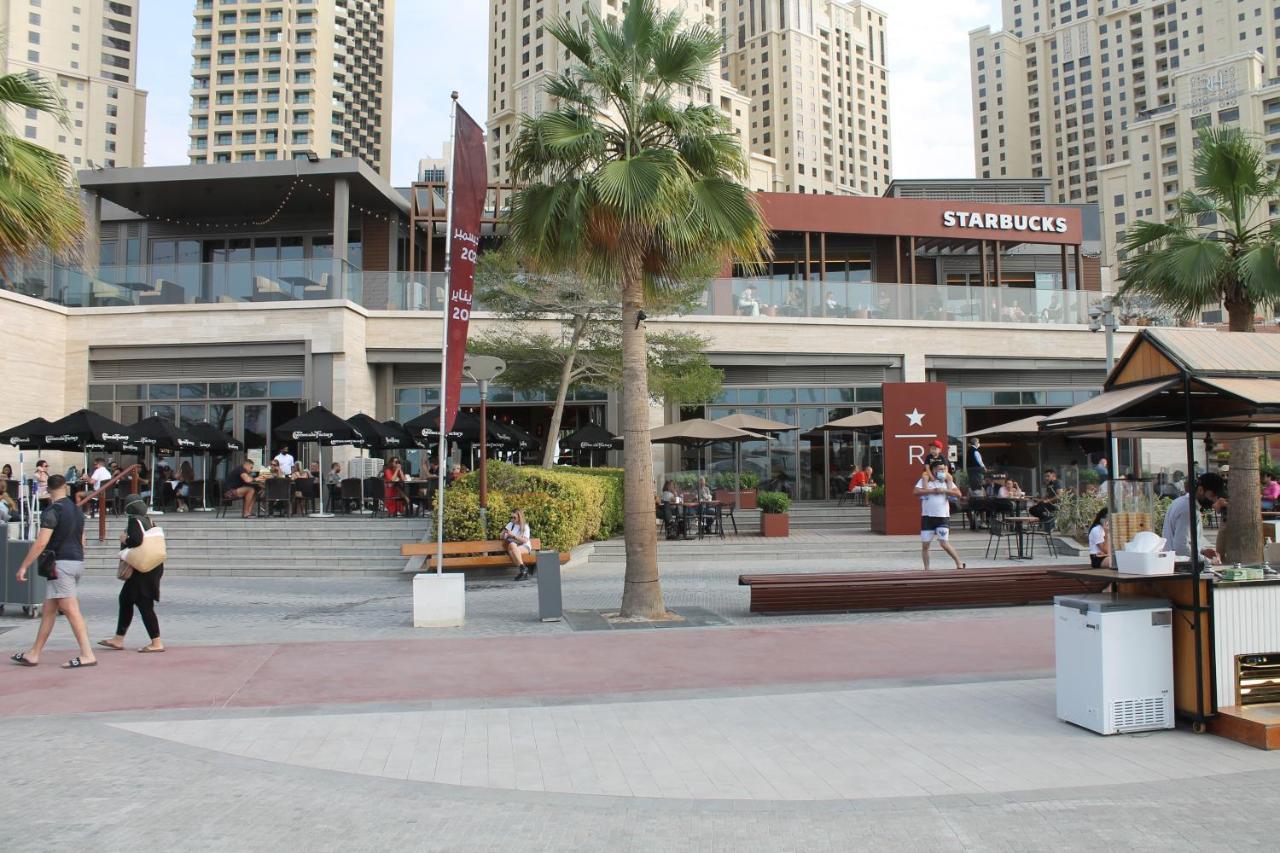 Newly Furnished One Bedroom Apartment Next To Metro & Beach In Marina Residence Dubai Eksteriør billede